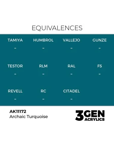 Archaic Turquoise 17ml - AK Interactive AK11172