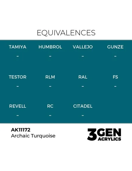 Archaic Turquoise 17ml - AK Interactive AK11172