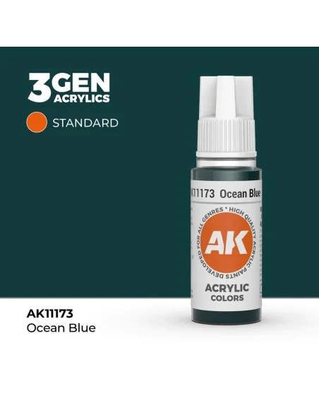 Ocean Blue 17ml - AK Interactive AK11173
