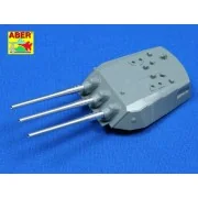 9 pcs 460 mm barrels for Yamato - Aber Models RE-350 L09