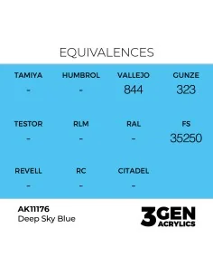 Deep Sky Blue 17ml - AK Interactive AK11176 2