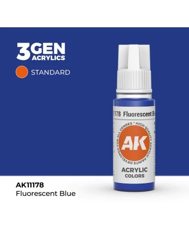 Fluorescent Blue 17ml - AK Interactive AK11178