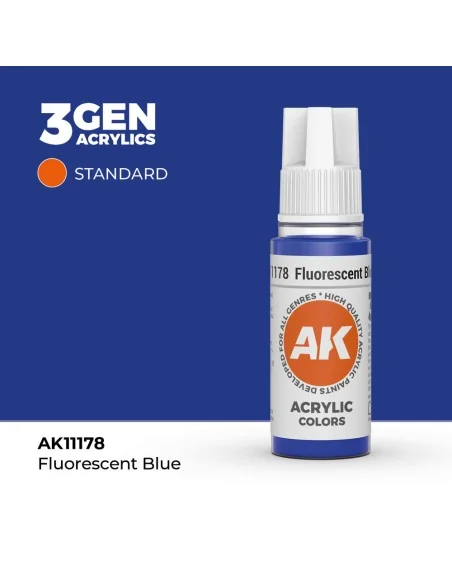 [NO_DESC] Fluorescent Blue 17ml - AK Interactive AK11178