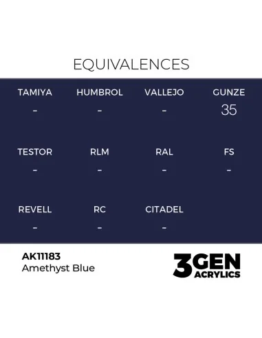 Amethyst Blue 17ml - AK Interactive AK11183