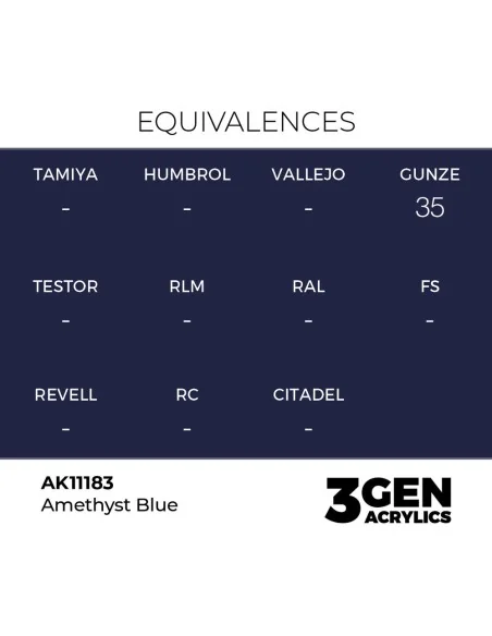 [NO_DESC] Amethyst Blue 17ml - AK Interactive AK11183