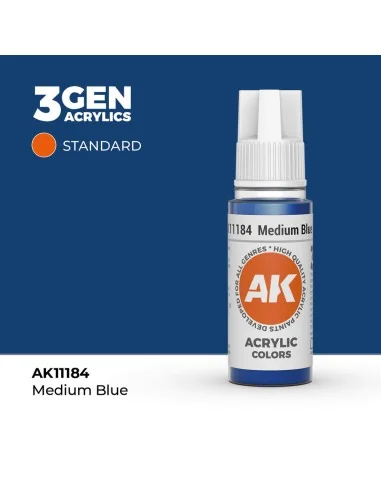 [NO_DESC] Medium Blue 17ml - AK Interactive AK11184