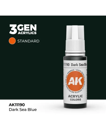 Dark Sea Blue 17ml - AK Interactive AK11190