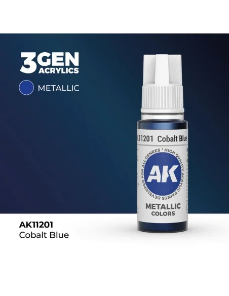 [NO_DESC] Cobalt Blue 17ml - AK Interactive AK11201