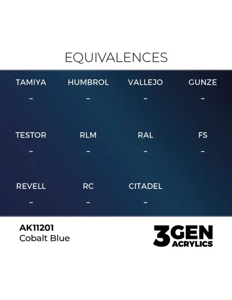 Cobalt Blue 17ml - AK Interactive AK11201