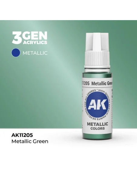 Metallic Green 17ml - AK Interactive AK11205