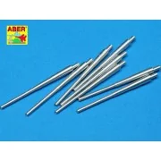 8 pcs 380 mm barrels for Bismarck - Aber Models RE-350 L11