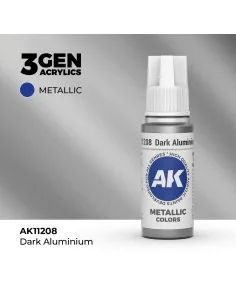 Dark Aluminium 17ml - AK Interactive AK11208