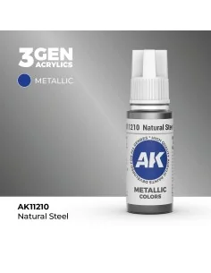 Natural Steel 17ml - AK Interactive AK11210
