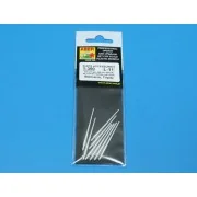 8 pcs 380 mm barrels for Bismarck, 1/350 - Aber Models RE-350 L11 8 pcs 380 mm barrels for Bismarck, 1/350 - Aber Models RE-350 L11