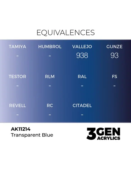 Clear Blue 17ml - AK Interactive AK11214