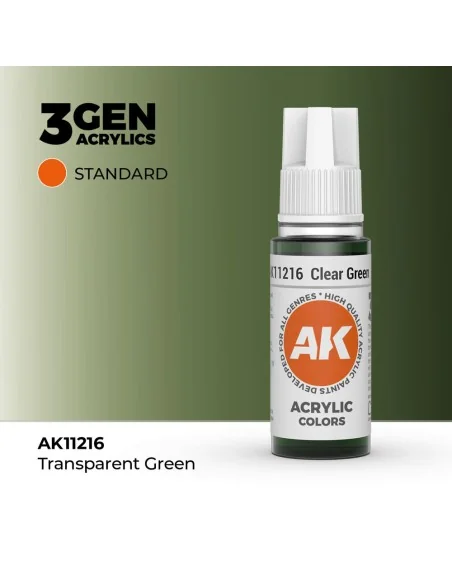 Clear Green 17ml - AK Interactive AK11216