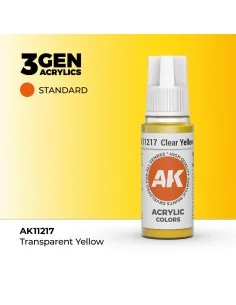 Clear Yellow 17ml - AK Interactive AK11217