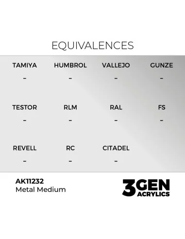 Metal Medium 17ml - AK Interactive AK11232