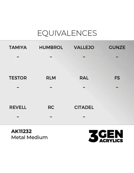 Metal Medium 17ml - AK Interactive AK11232