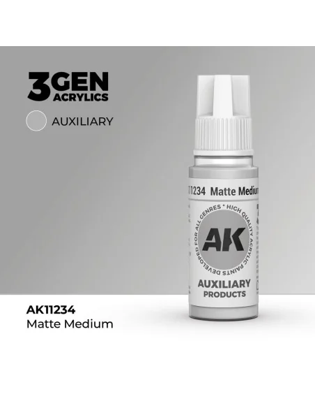 [NO_DESC] Matte Medium 17ml - AK Interactive AK11234