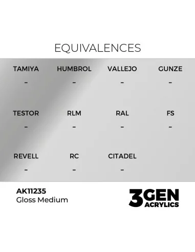 [NO_DESC] Gloss Medium 17ml - AK Interactive AK11235