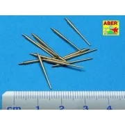 12 pcs 150 mm barrels for Bismarck, 1/350 - Aber Models RE-350 L12 12 pcs 150 mm barrels for Bismarck, 1/350 - Aber Models RE-350 L12