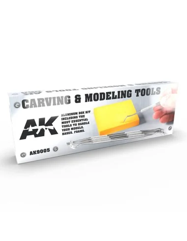 CARVING TOOLS BOX - AK Interactive AK9005