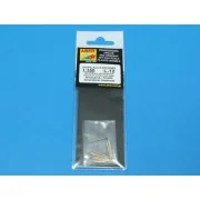 12 pcs 150 mm barrels for Bismarck, 1/350 - Aber Models RE-350 L12 12 pcs 150 mm barrels for Bismarck, 1/350 - Aber Models RE-350 L12