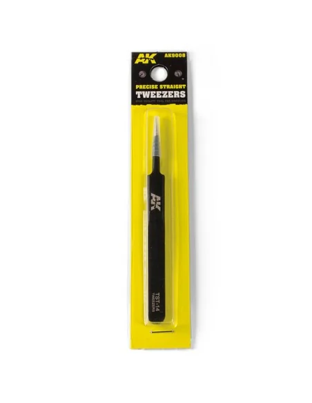 Precise Straight Tweezers - AK Interactive AK9008