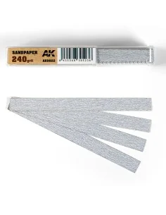 [NO_DESC] Dry Sandpaper 240 grit x 50 units - AK Interactive AK9022