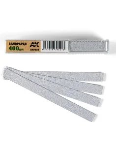 Dry Sandpaper 400 grit x 50 units - AK Interactive AK9023