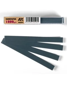 Wet Sandpaper 1500 grit x 50 units - AK Interactive AK9027