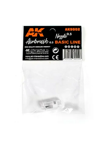 0.3 Nozzle (Airbrush Basic Line 0.3) - AK Interactive AK9002