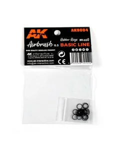 [NO_DESC] Rubber Rings - 20 units (Airbrush Basic Line 0.3) - AK In...