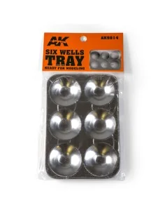 Six Wells Tray - AK Interactive AK9014