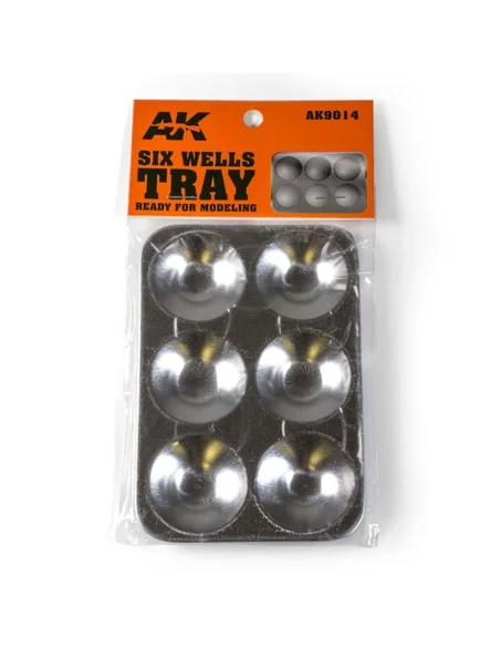 [NO_DESC] Six Wells Tray - AK Interactive AK9014
