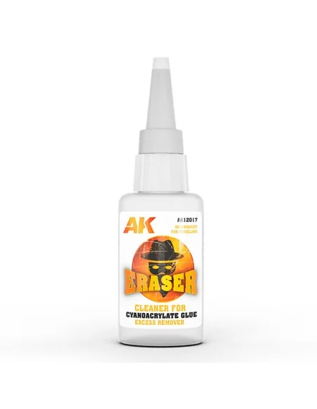 ERASER CLEANER FOR CYANOCRYLATE (EXCESS REMOVER) / LIMPIADOR PARA P...