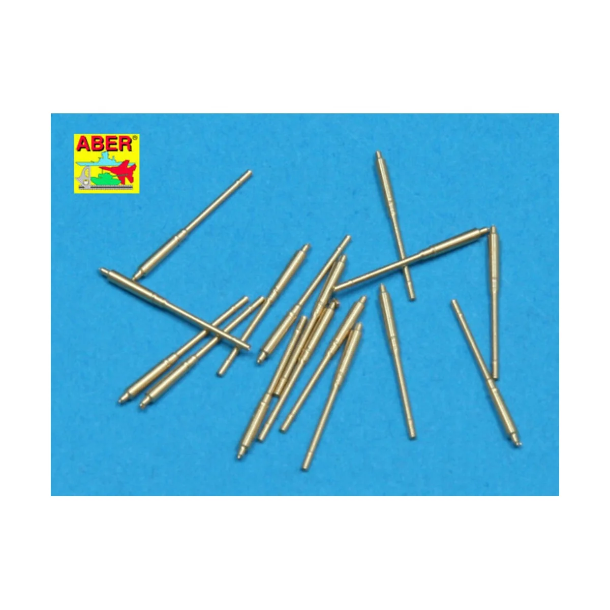 16 pcs 105 mm in C/37 mount for German, 1/350 - Aber Models RE-350 L14