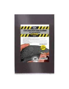 CONSTRUCTION FOAM 6&10MM - BLUE FOAM 195 x 295 MM (2 SHEETS) - AK I...