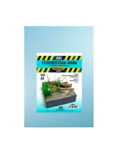 EXTRUDED FOAM 30 MM A4 SIZE - AK Interactive AK8099