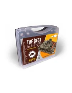 3G PLASTIC BRIEFCASE 52 ENAMELS COLORS - AK Interactive AK11708