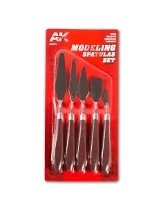 SET DE ESPÁTULAS PARA MODELISMO / MODELISM SPATULAS SET - AK Intera...