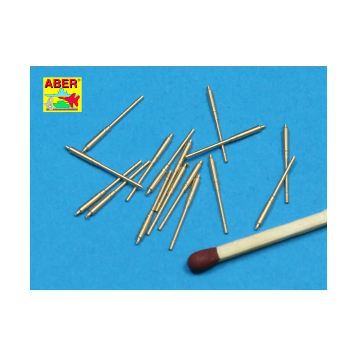 16 pcs 105 mm in C/37 mount for German, 1/350 - Aber Models RE-350 L14