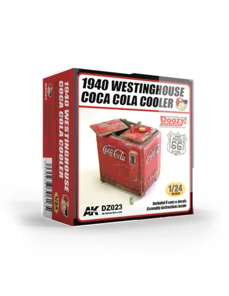 1940 WESTINGHOUSE COCA COLA COOLER - AK Interactive DZ023