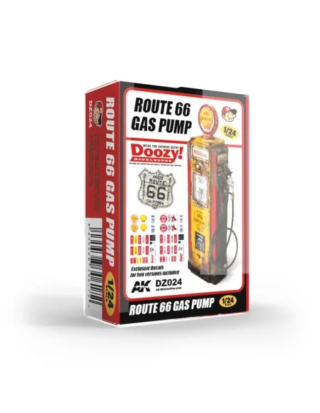 ROUTE 66 GAS PUMP - AK Interactive DZ024