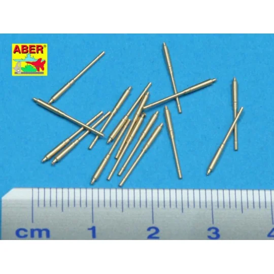 16 pcs 105 mm in C/37 mount for German, 1/350 - Aber Models RE-350 L14