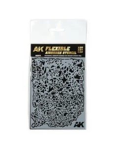 Flexible Airbrush Stencil 1/20 - 1/24 - 1/35 - AK Interactive AK9079