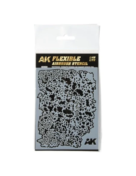 Flexible Airbrush Stencil 1/48 - 1/72 - AK Interactive AK9080