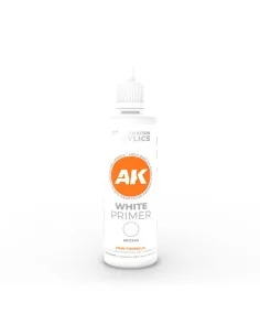 White Primer 100 ml 3GEN - AK Interactive AK11240