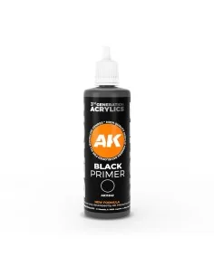[NO_DESC] Black Primer 100 ml 3GEN - AK Interactive AK11242